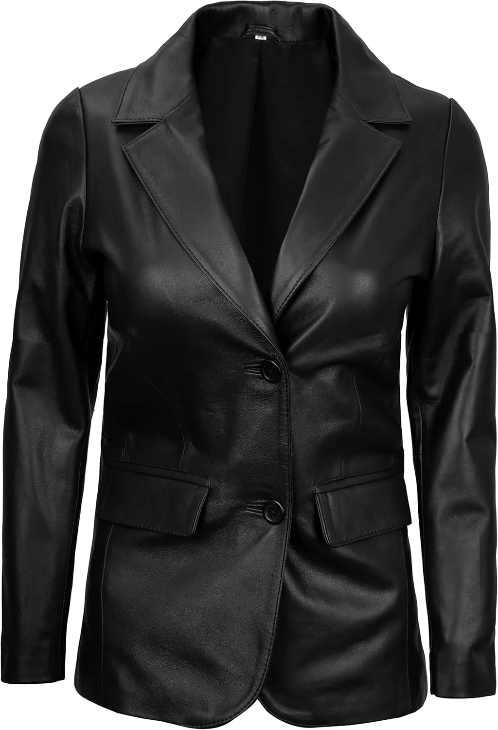 fjackets Leather Blazers For Women - Blazers For Women Business Casual - Real Lambskin Blazer Jackets For Women's