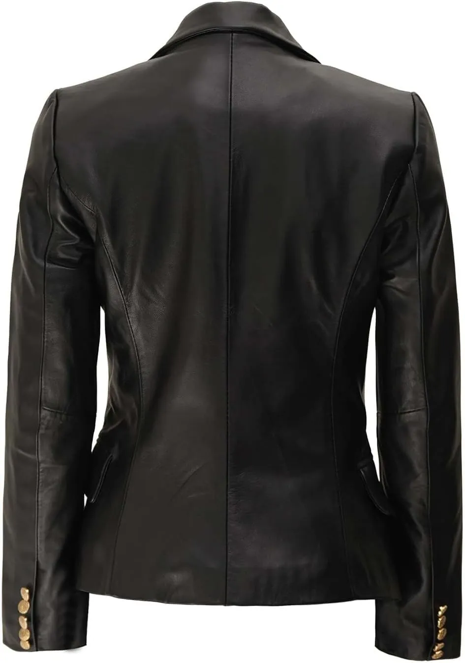 fjackets Leather Blazers For Women - Blazers For Women Business Casual - Real Lambskin Blazer Jackets For Women's
