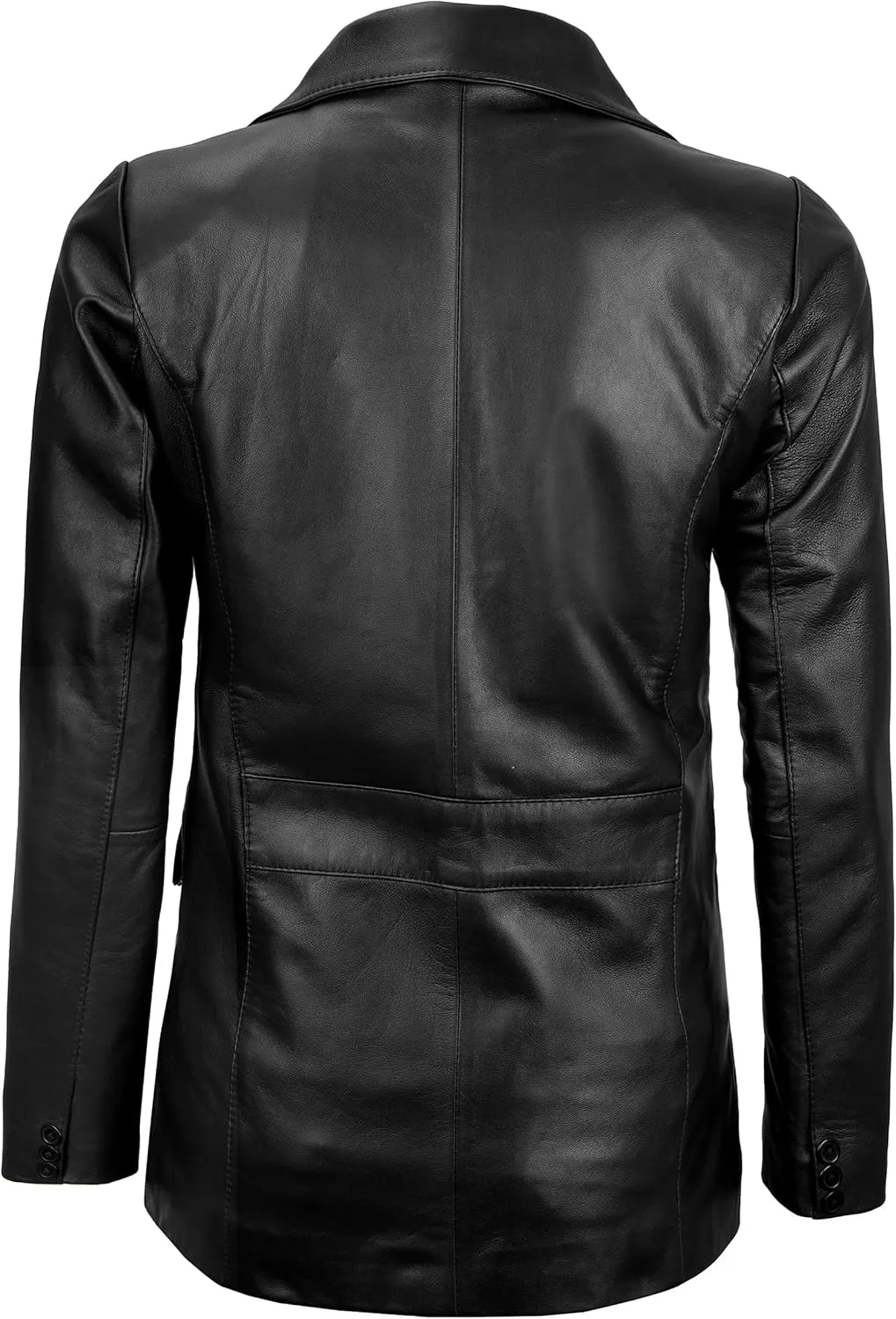fjackets Leather Blazers For Women - Blazers For Women Business Casual - Real Lambskin Blazer Jackets For Women's