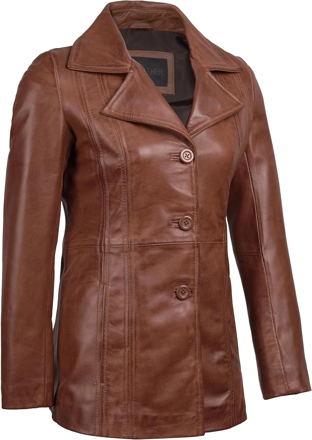 fjackets Leather Blazers For Women - Blazers For Women Business Casual - Real Lambskin Blazer Jackets For Women's