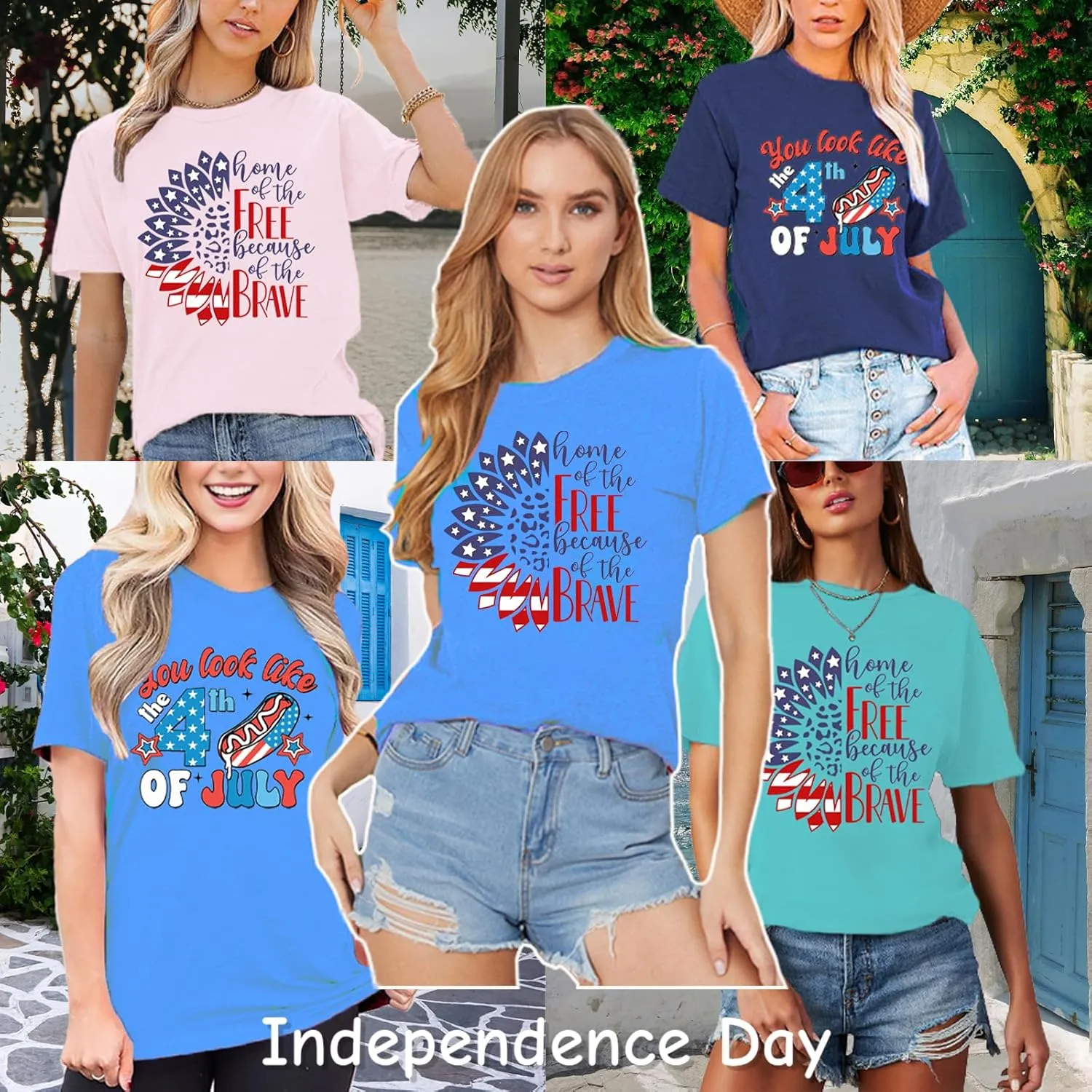 Floral Shirts for Women Boho Wildflower Graphic Workout T Shirts Summer Short Sleeve Nature Tee Tops