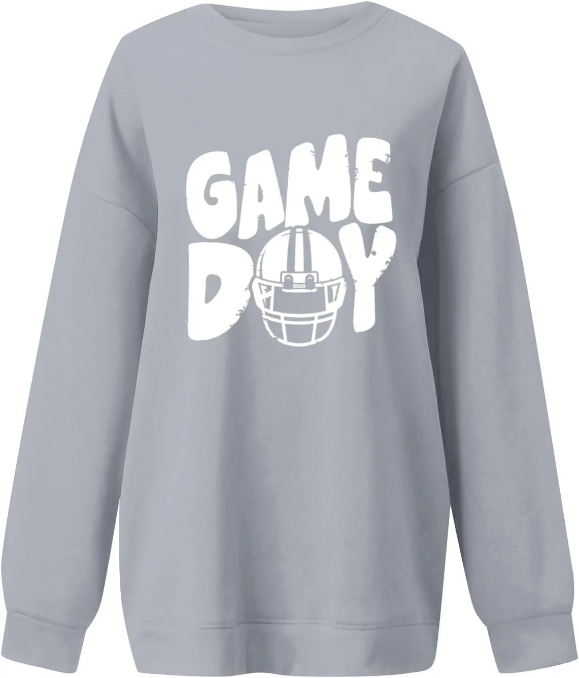 Football Mom Shirt Sunday Long Sleeve Pullover Crewneck Football Game Day Sweatshirt Fall Plus Size Outfits