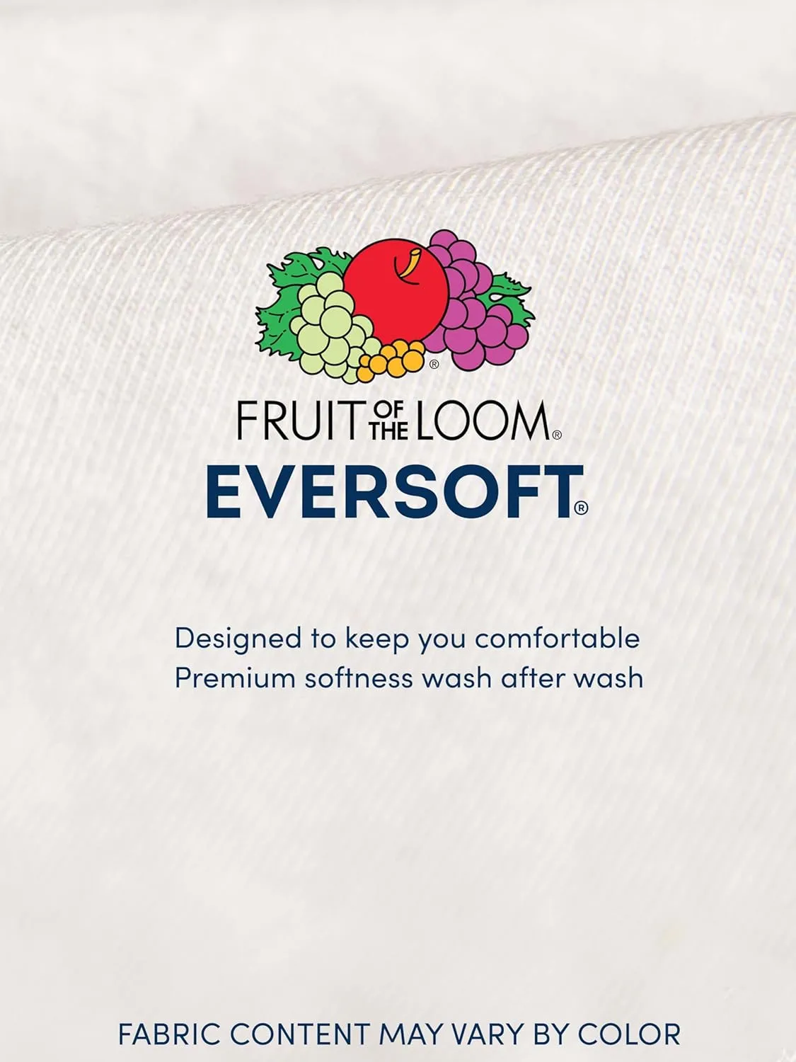Fruit of the Loom Men's Eversoft Cotton T-Shirts, Breathable & Moisture Wicking with Odor Control, Sizes S-4X