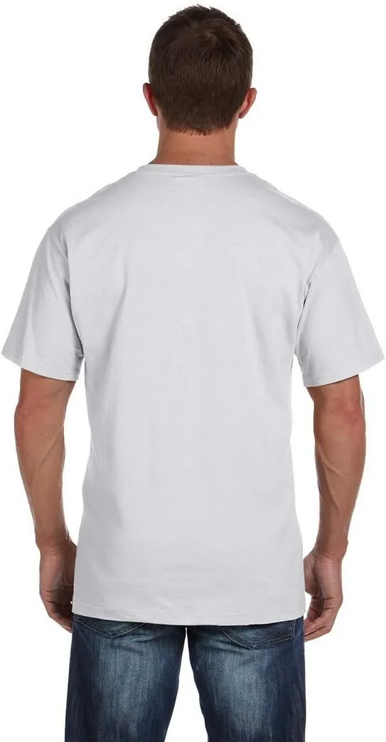 Fruit of the Loom Men's Pocket Crew Neck T-Shirt (Pack of 4)