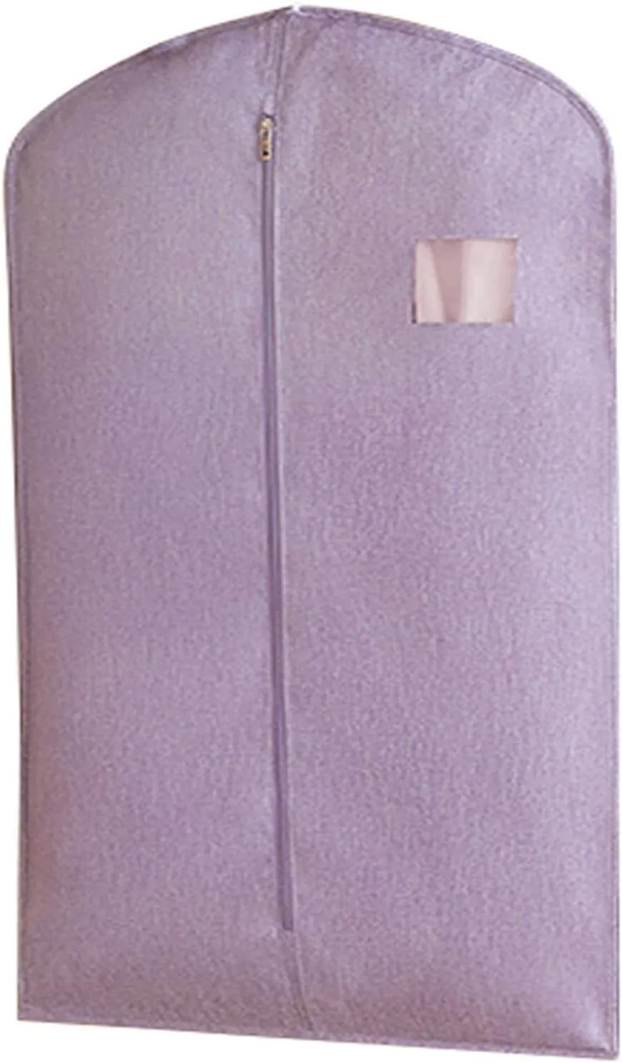Garment Bags Waterproof Dust-Proof Clothes Cover for Hanging with Zipper for Coats, Jackets, Shirts, Down Jackets(Purple,110x58cm/43x23in)