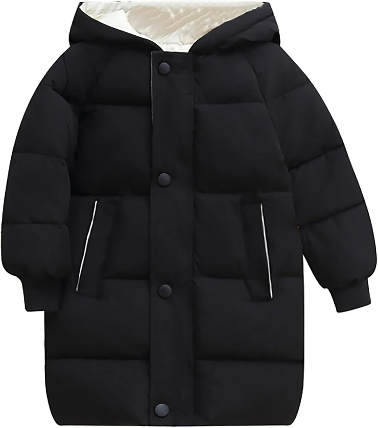 Girl Coats 2t Children's Down Padded Jacket Long Cotton Padded Jacket Baby Children's Big Girls down Winter Jacket