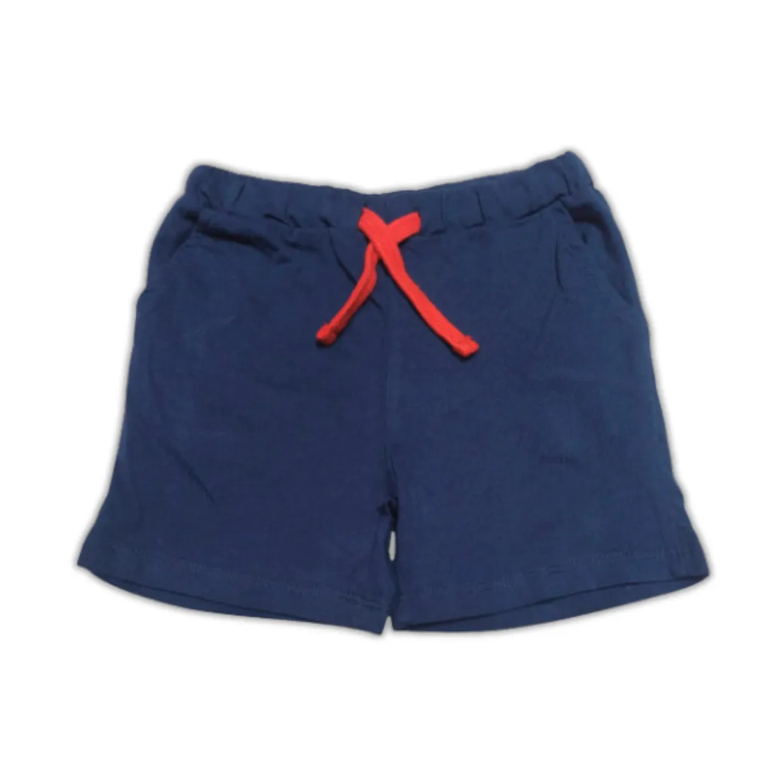 Girls blue basic shorts