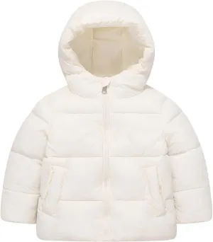Girls Boys Down Coat Cotton Padded Jackets Winter Puffer Coat Childrens Short Warm Jackets Full Length Coat for Girls