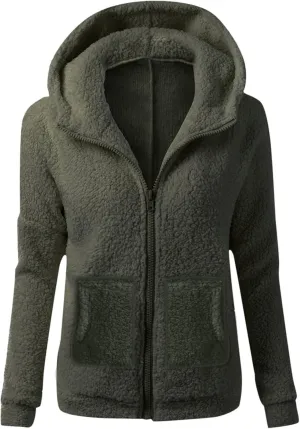 GOFULY Womens Hoodies Zip Up Western Fleece Lined Fall Winter Coats Plus Size Sharpa Jackets Lightweight With Pocket Clothes