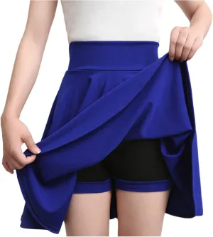 Golf Athletic Skirt for Women High Waisted with Pockets Inner Shorts for Skater Skirt Summer Sexy Short Skirt Shorts