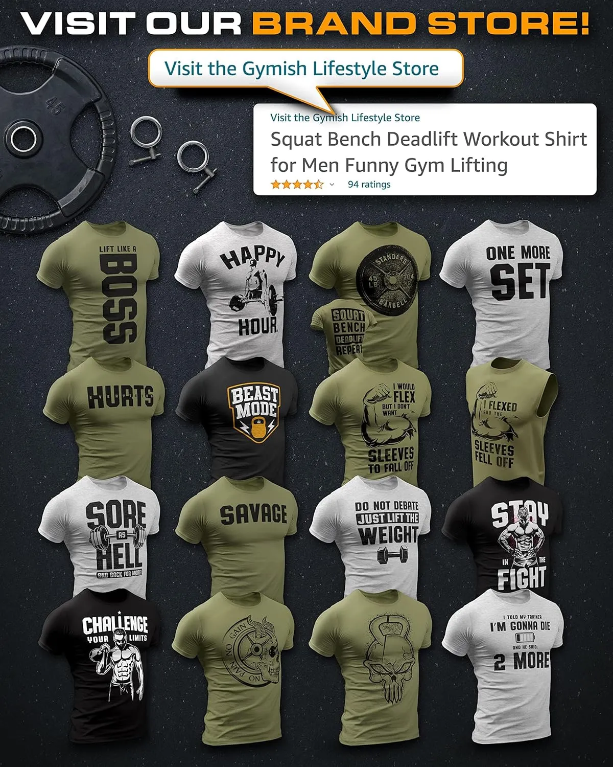 Gymish Lifestyle Sore As Hell Funny Sayings Lifting T-Shirt, Workout Gym Shirts