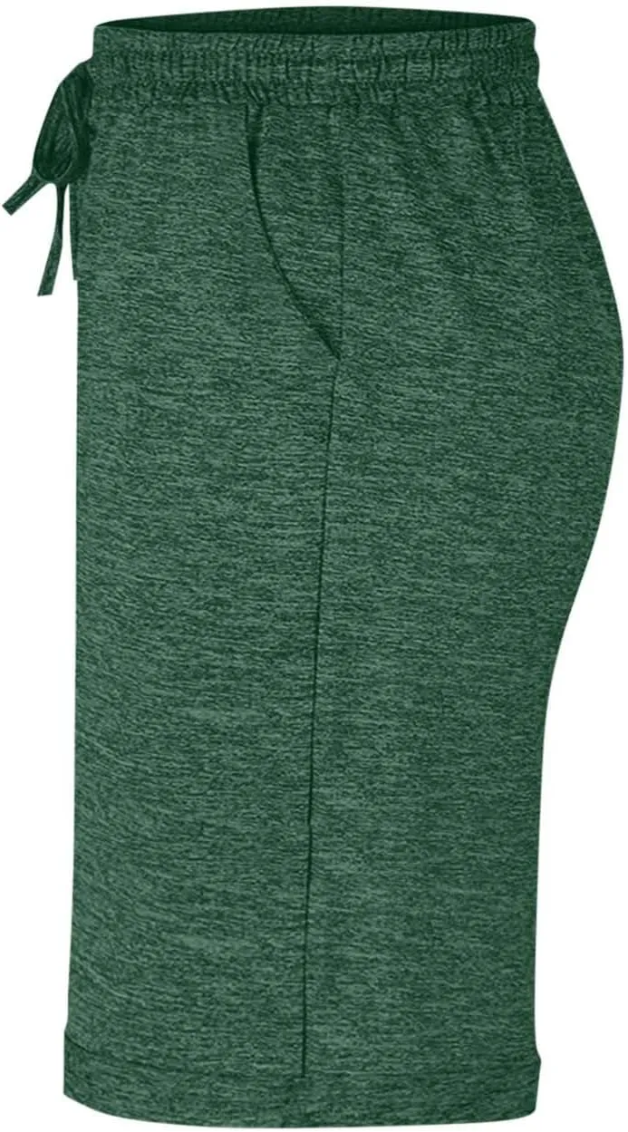 Half Shorts Pants for Women Trendy 2025 Summer Casual Shorts Elastic High Waisted Wide Leg Dressy Short with Pockets