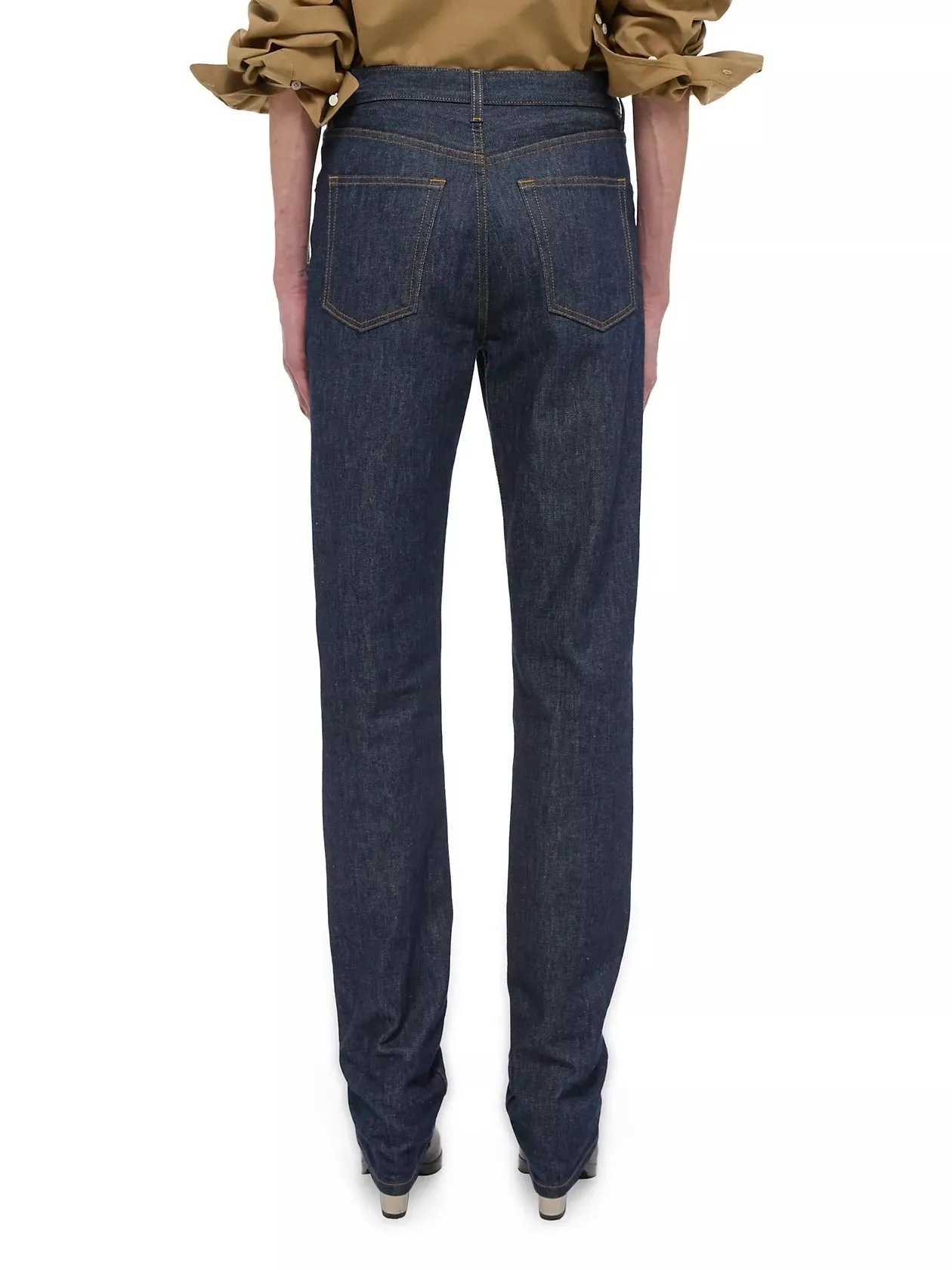 Helmut Lang Mens Slim fit Denim Jeans 31 / 33 Blue Solid