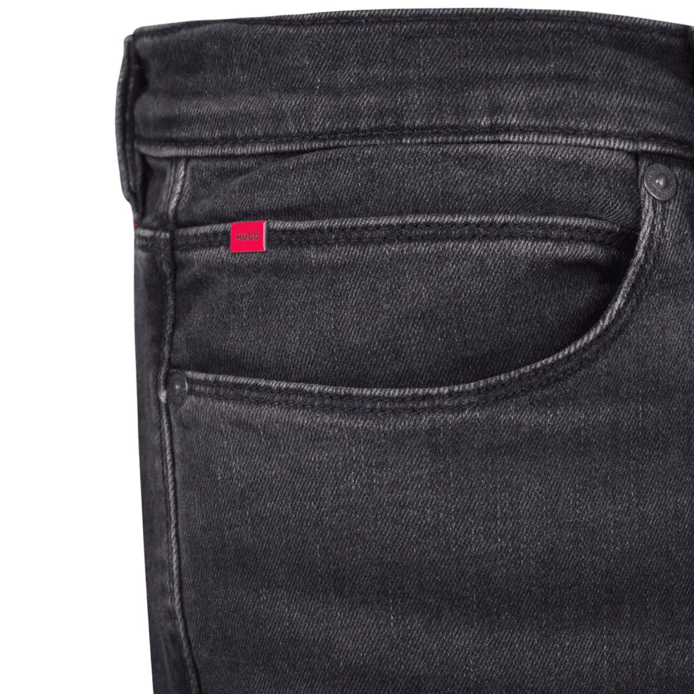 Hugo 734 Charcoal Grey Jeans