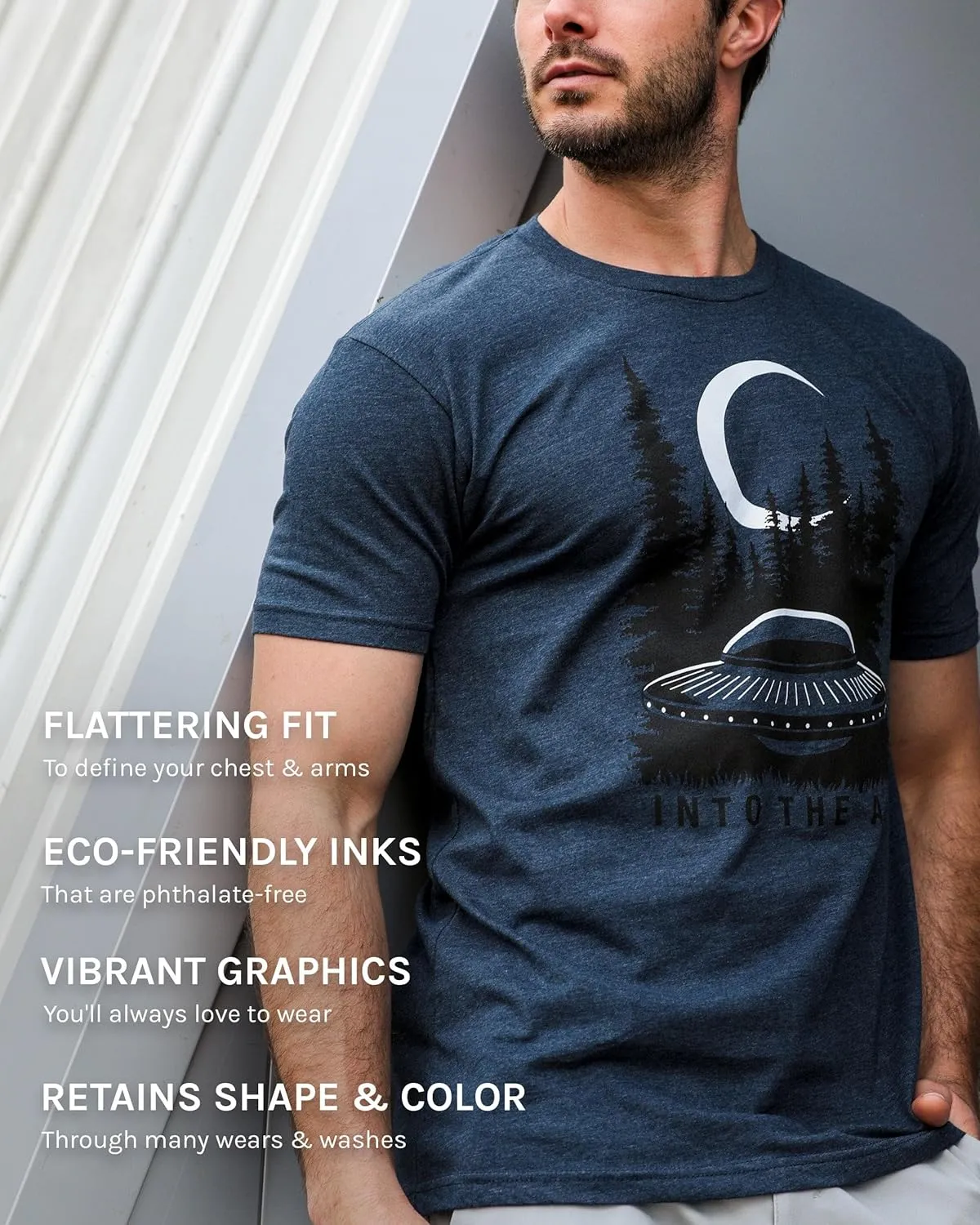 INTO THE AM Cool Graphic T-Shirts for Men S - 4XL Premium Quality Unique Graphic Art Tees