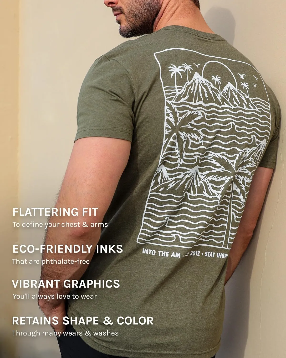 INTO THE AM Cool Graphic T-Shirts for Men S - 4XL Premium Quality Unique Graphic Art Tees
