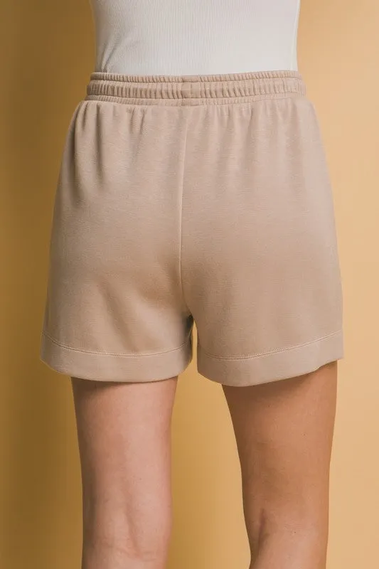 Isabella Elastic Waist Shorts