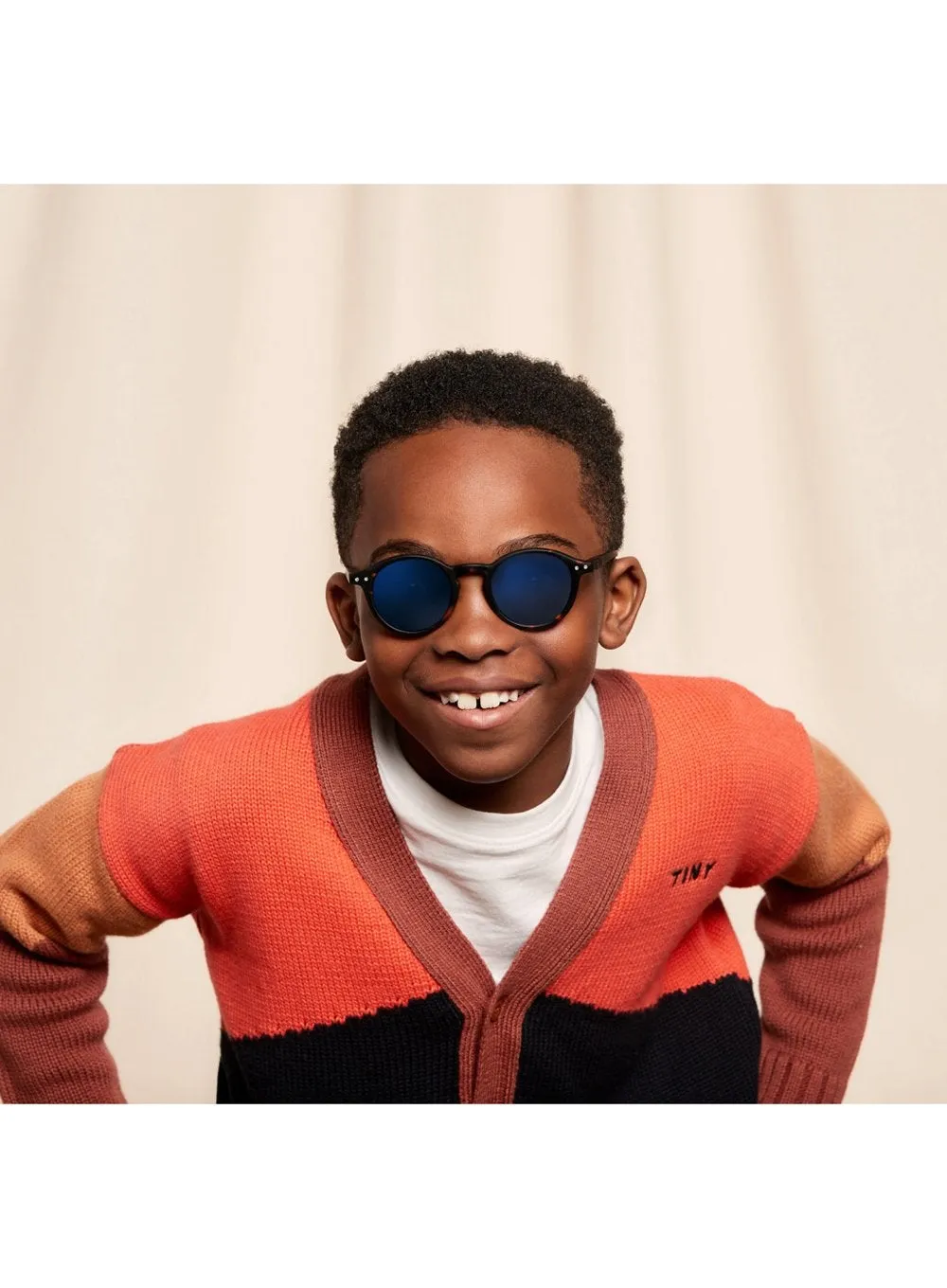 IZIPIZI Junior Sunglasses D in Tortoise Mirror