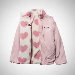 Izza Double-Sided Heart Jacket