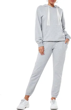 JIHUILAI Two Piece Tracksuit For Women Long Sleeve Stripe Zipper Jacket With Sweatpants Jogger Hoodie Sweatsuit Workout Set