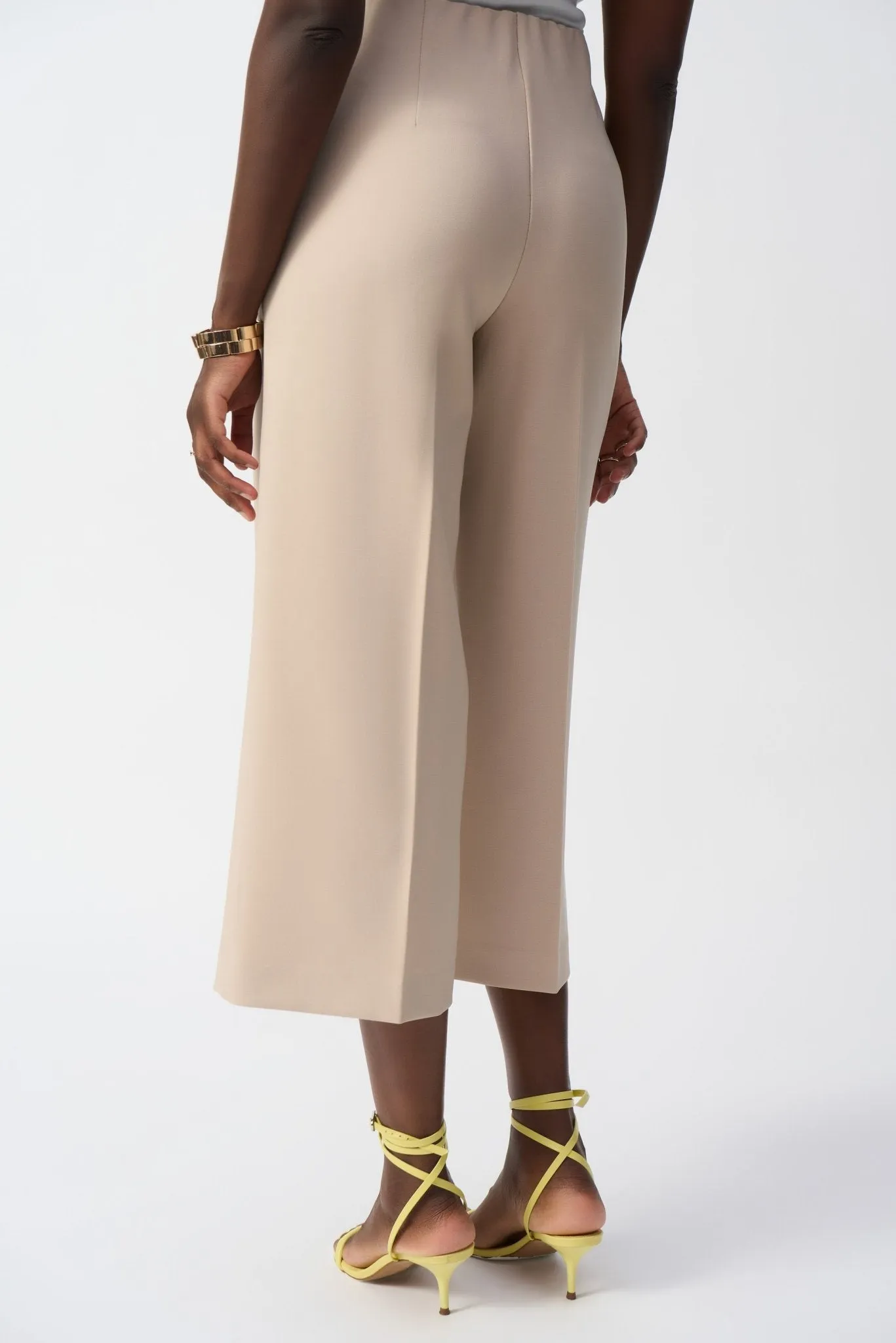 Joseph Ribkoff Pleated High-waisted Trousers