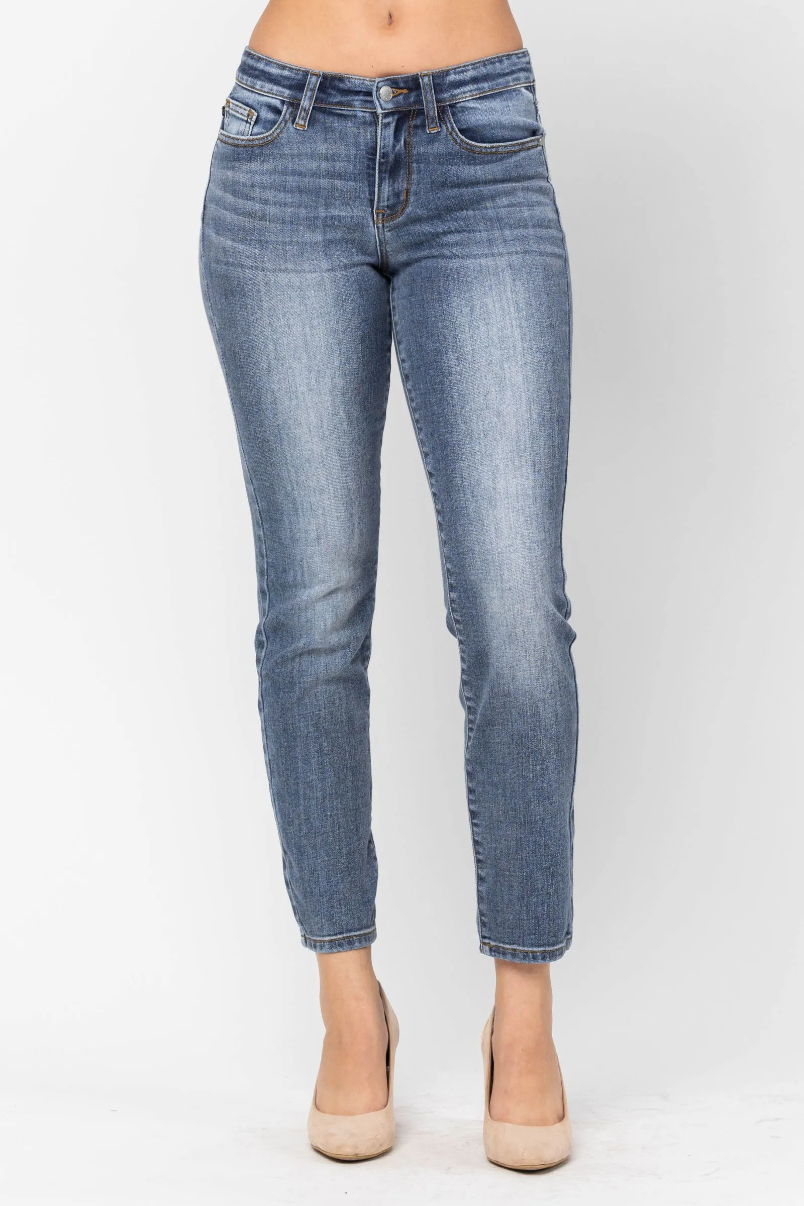 Judy Blue Mid Rise Classic Slim Fit