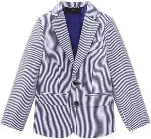 Kids Boys Striped Blazers Casual Jackets