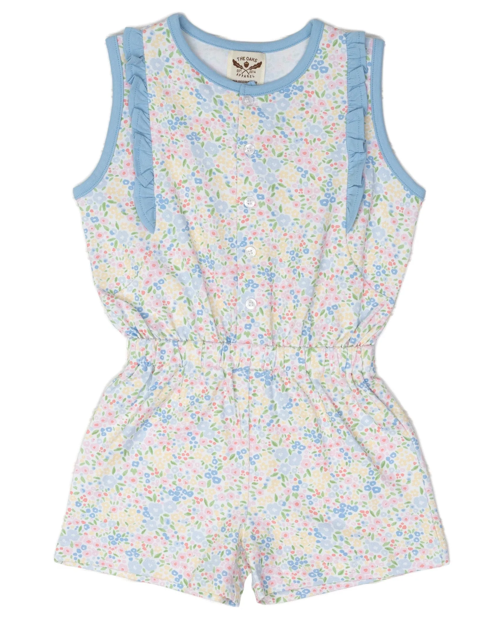 Kinsley Spring Floral Romper