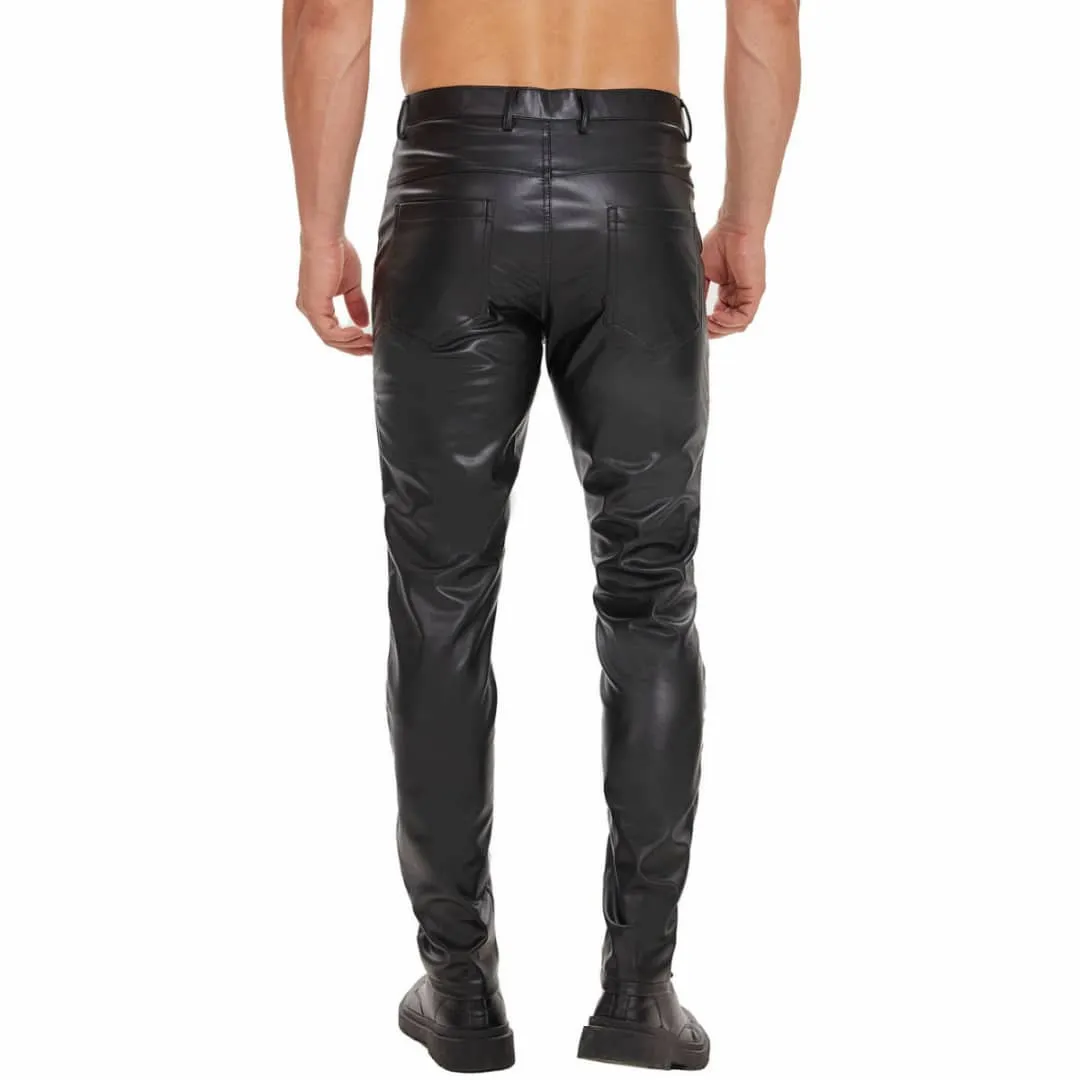 Kizbono 2B - Pu Leather Pants for Men