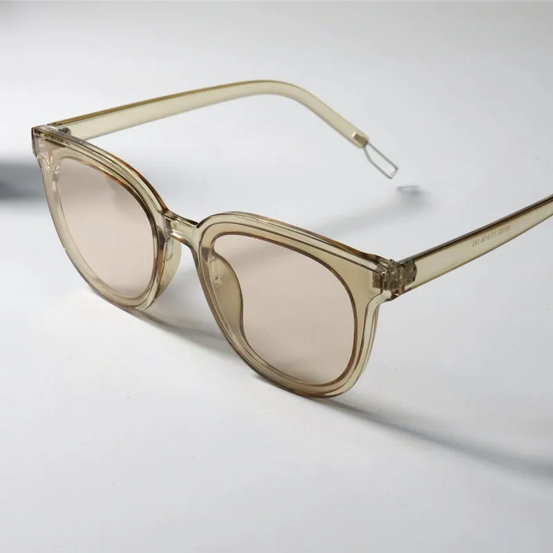 Korean Style GM Black Frame Polarized Driving Sunglasses UV-Proof Little Red Book Emerald Face Slimming Artifact Trendy Sunglasses