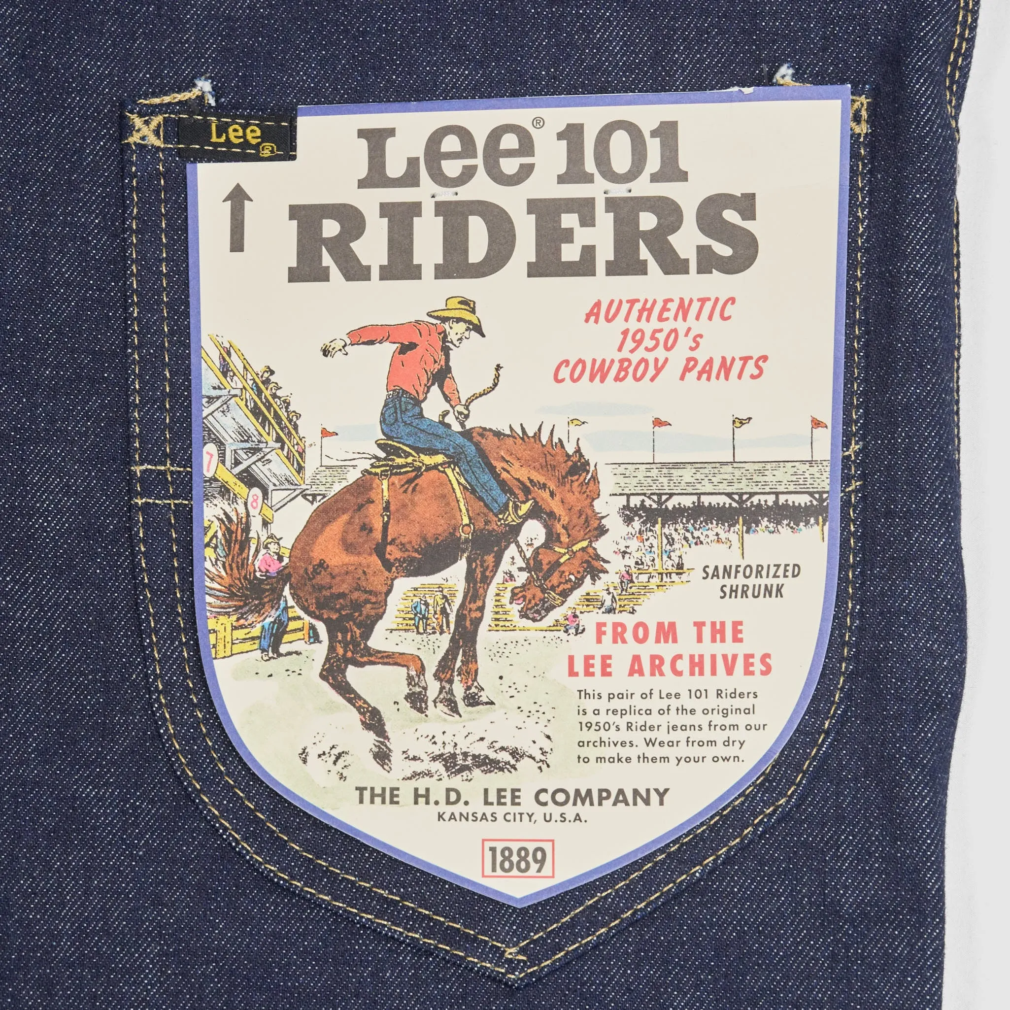 Lee 101 50s Rider Jeans