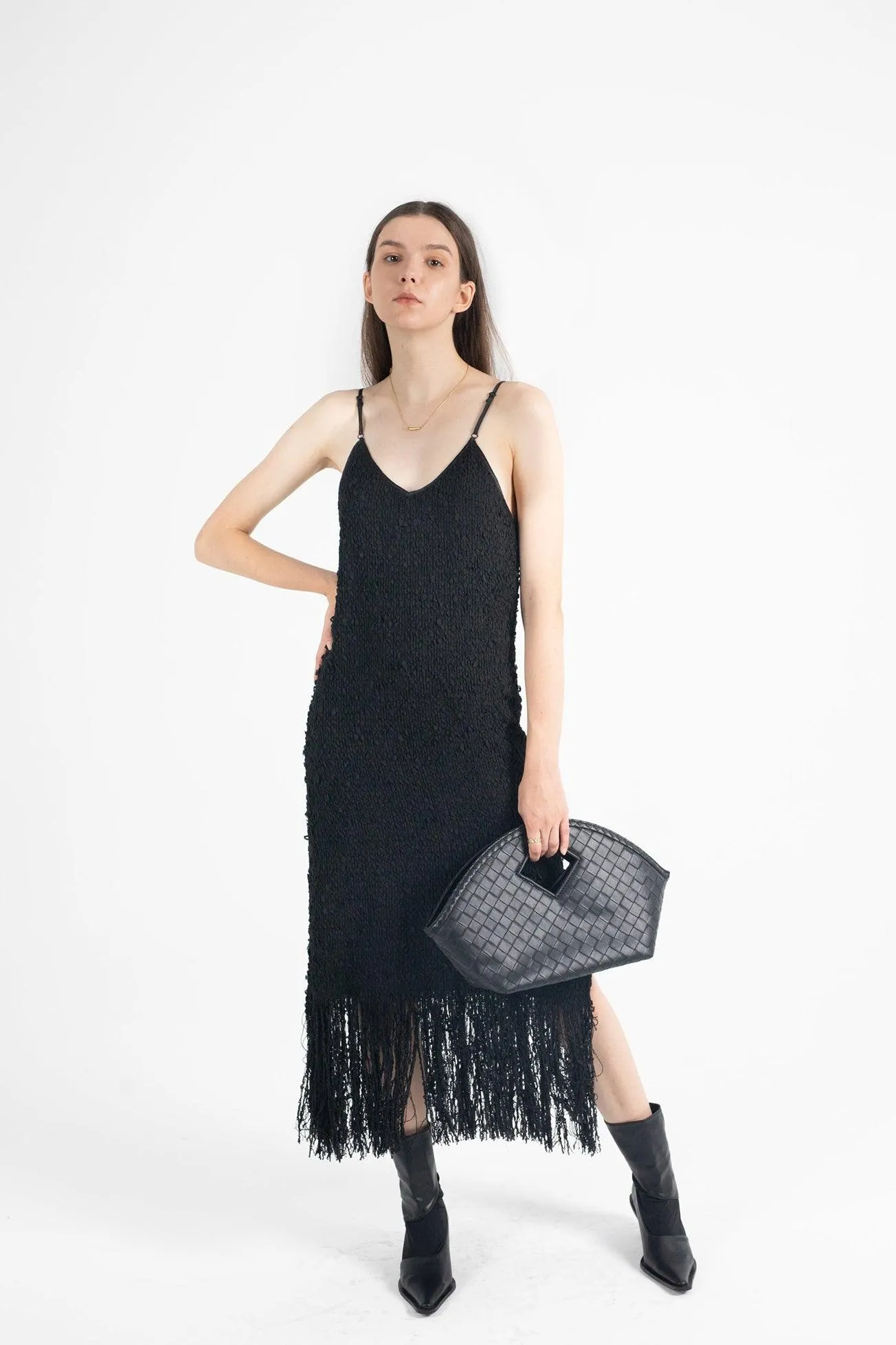 Lily Tassel Slip Dress