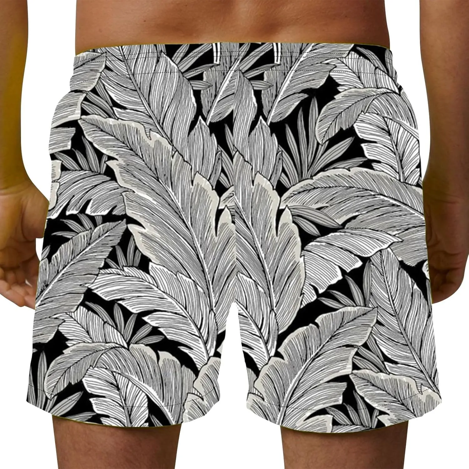 Linen Short Leisure and Fitness Sports Plus Size Five Quick Drying Beach Pants Shorts Green Mens Shorts Mens Swim