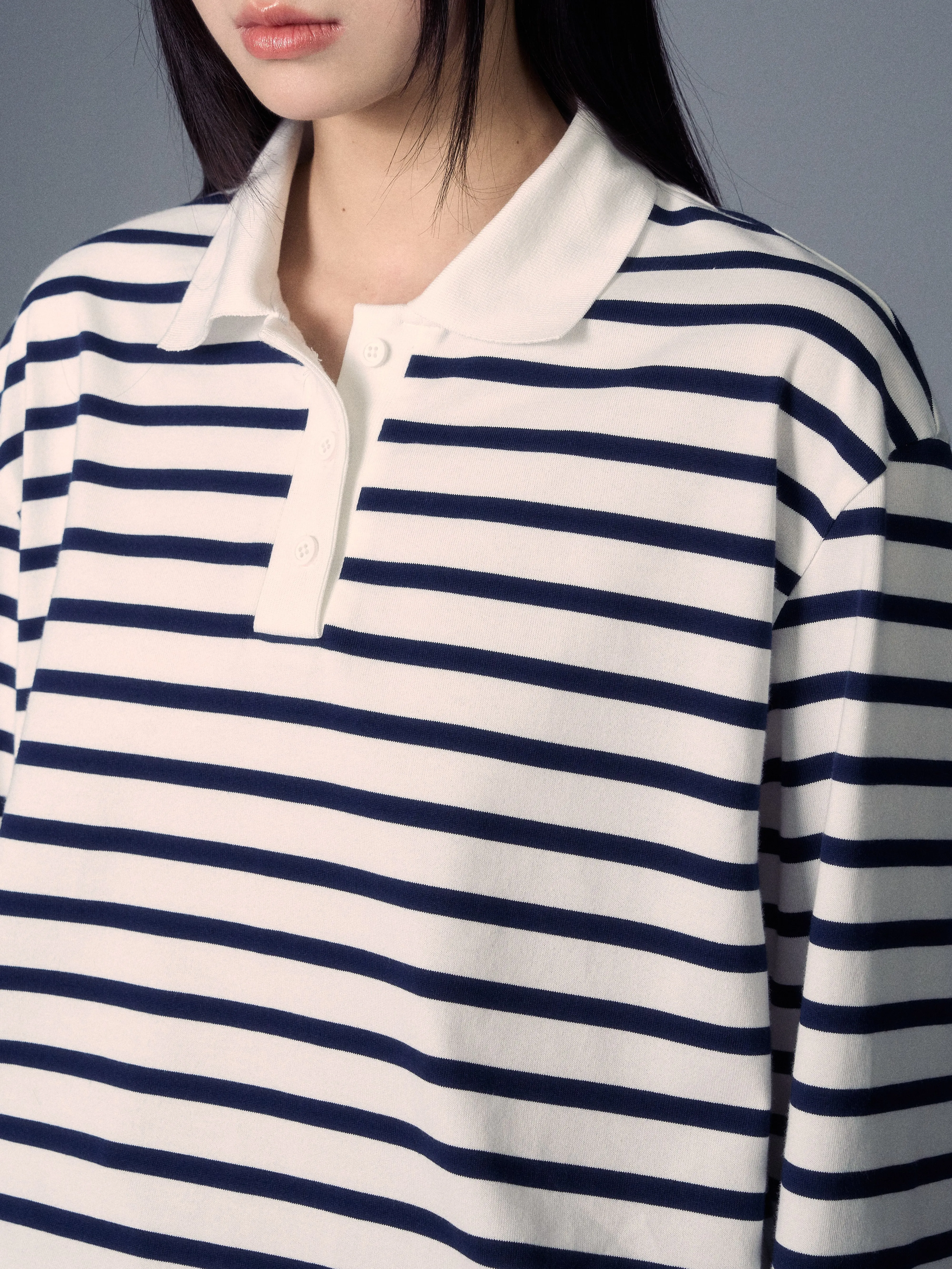 LLDC 'NEAT COLLECTION' Stripe Polo Shirt & Pants Set