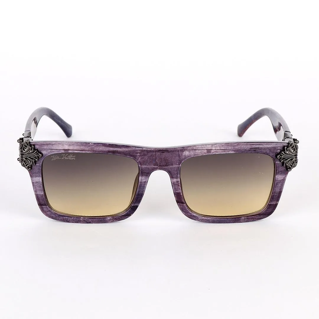 Louis Vuitton Classic Spring Square Purple Sunglasses