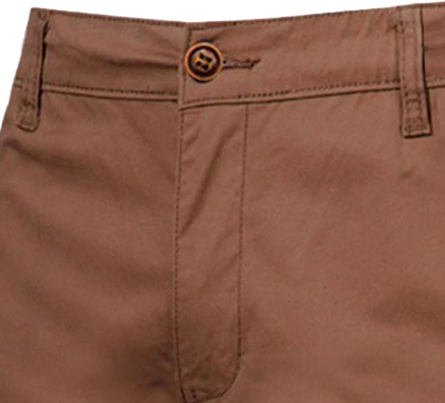 Men's Casual Chino Shorts Solid Straight Leg Cargo Shorts Flat Front Stretch Pants Slim Fit Summer Pants with Pockets