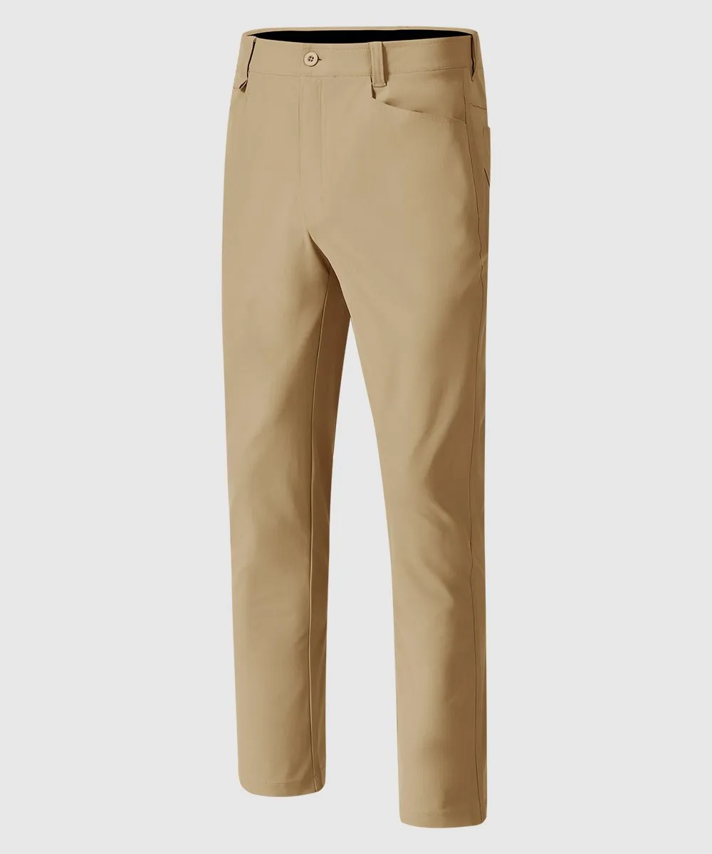 Men's Casual Stretch Work Dress Golf Pants