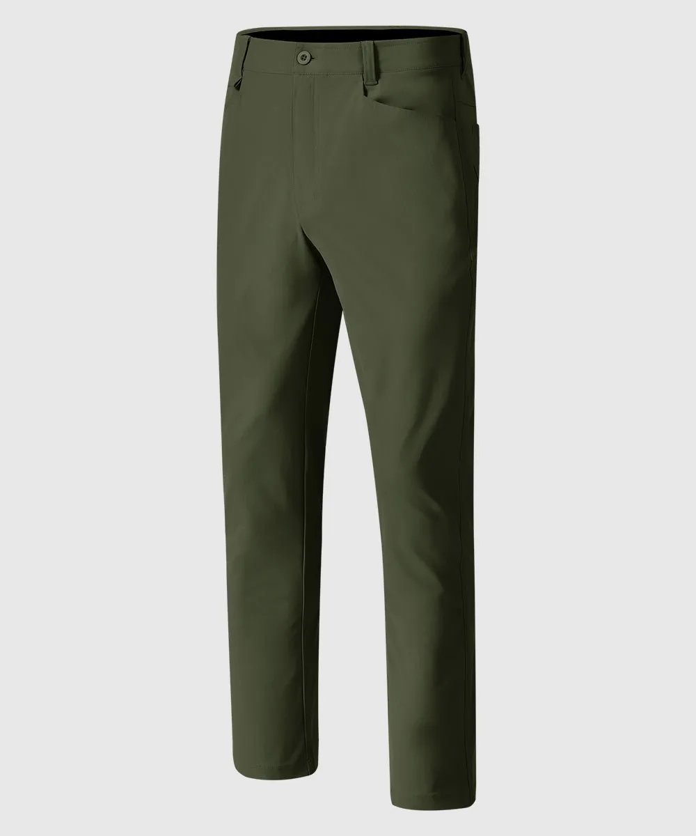 Men's Casual Stretch Work Dress Golf Pants