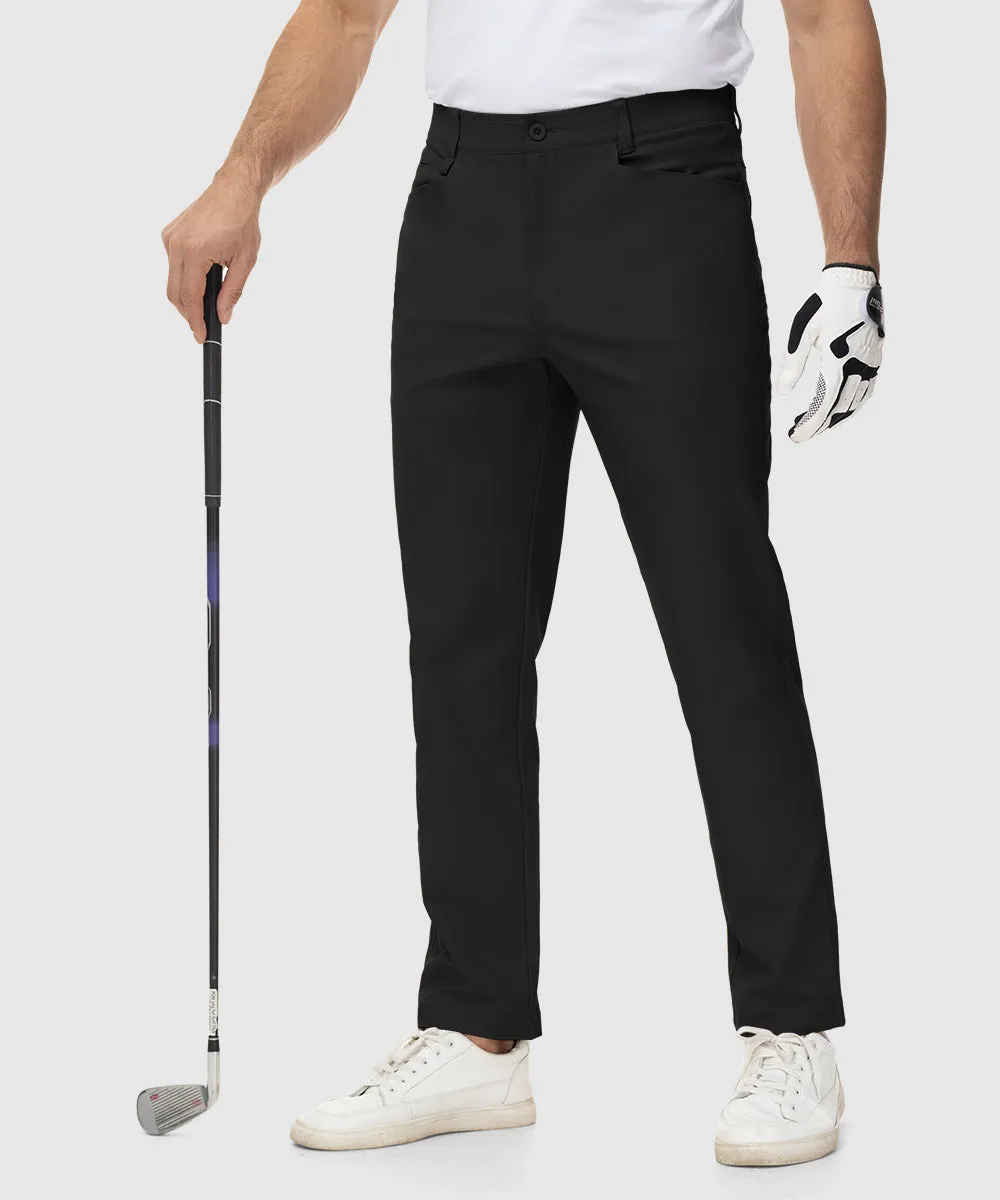 Men's Casual Stretch Work Dress Golf Pants