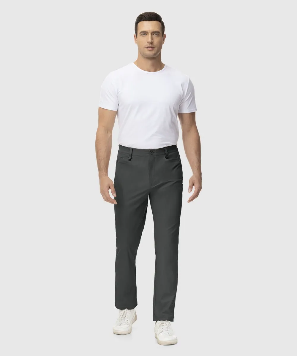 Men's Casual Stretch Work Dress Golf Pants