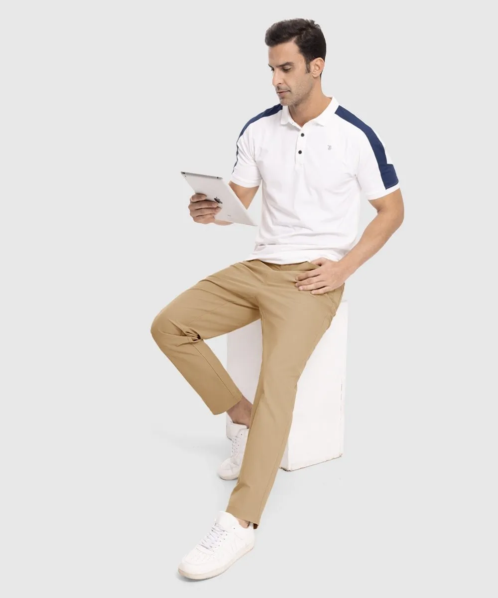 Men's Casual Stretch Work Dress Golf Pants