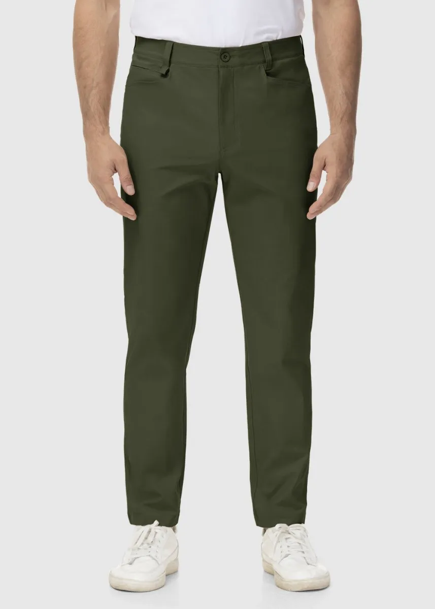 Men's Casual Stretch Work Dress Golf Pants
