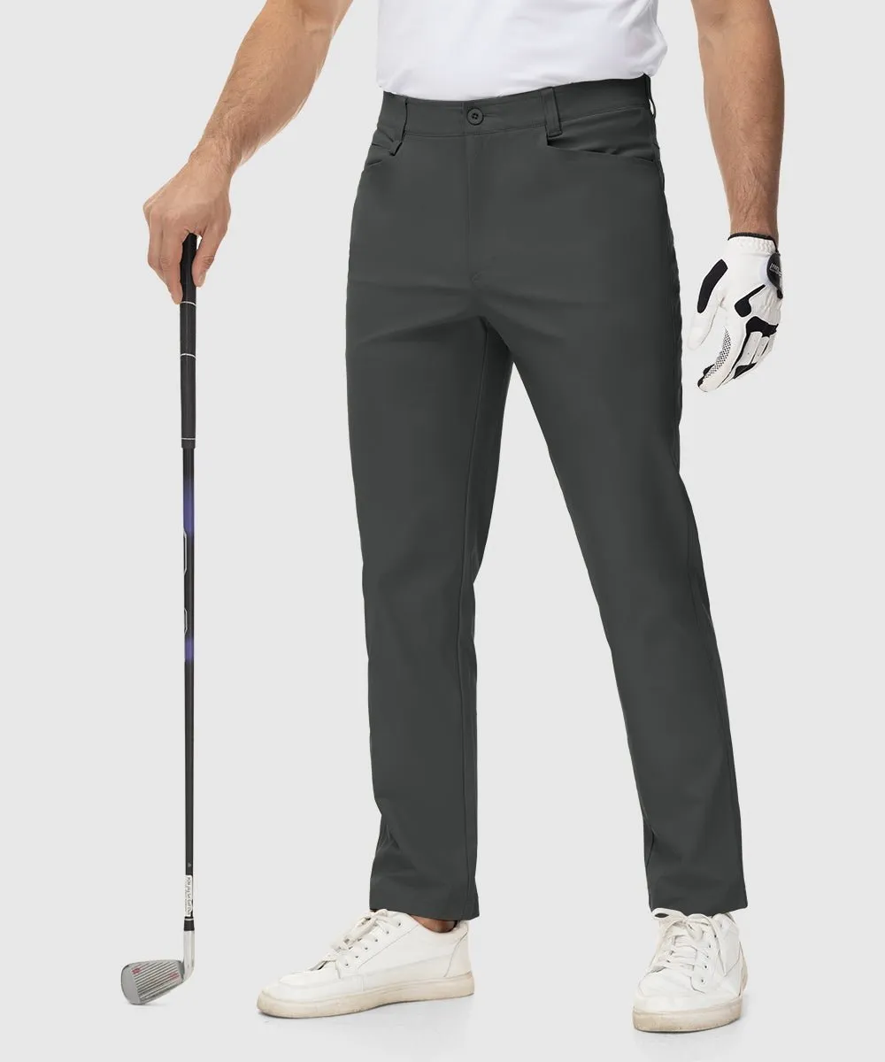 Men's Casual Stretch Work Dress Golf Pants