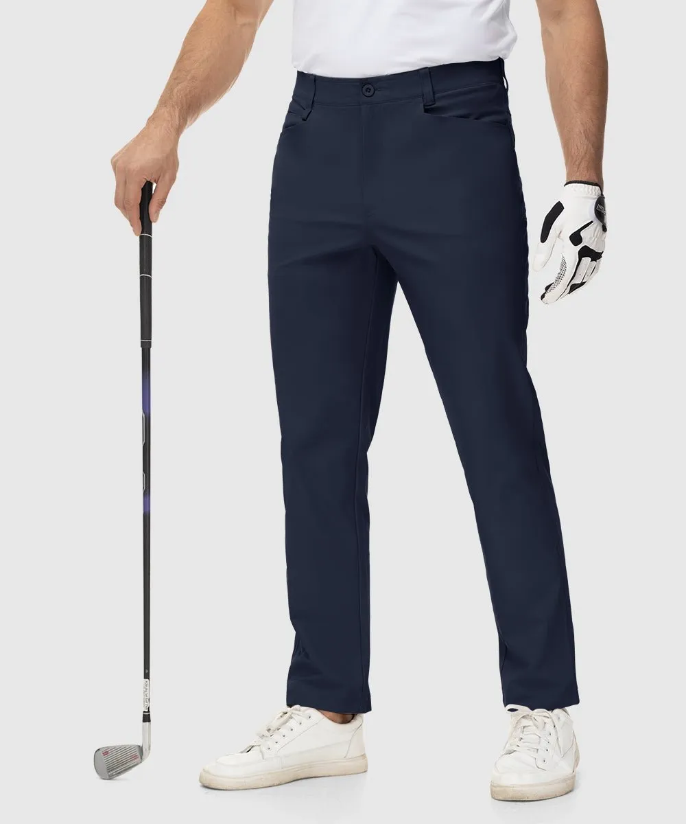 Men's Casual Stretch Work Dress Golf Pants