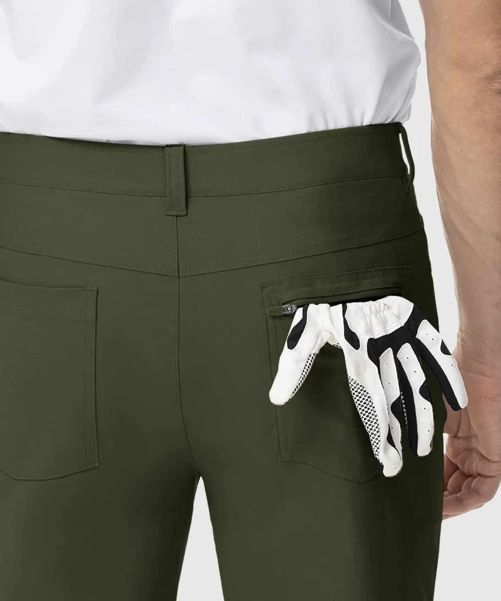 Men's Casual Stretch Work Dress Golf Pants