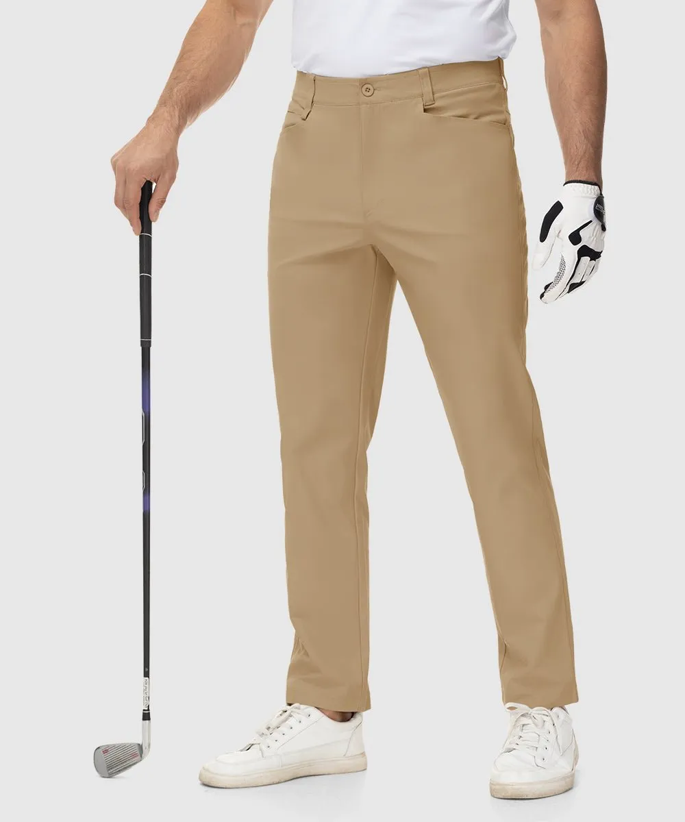 Men's Casual Stretch Work Dress Golf Pants