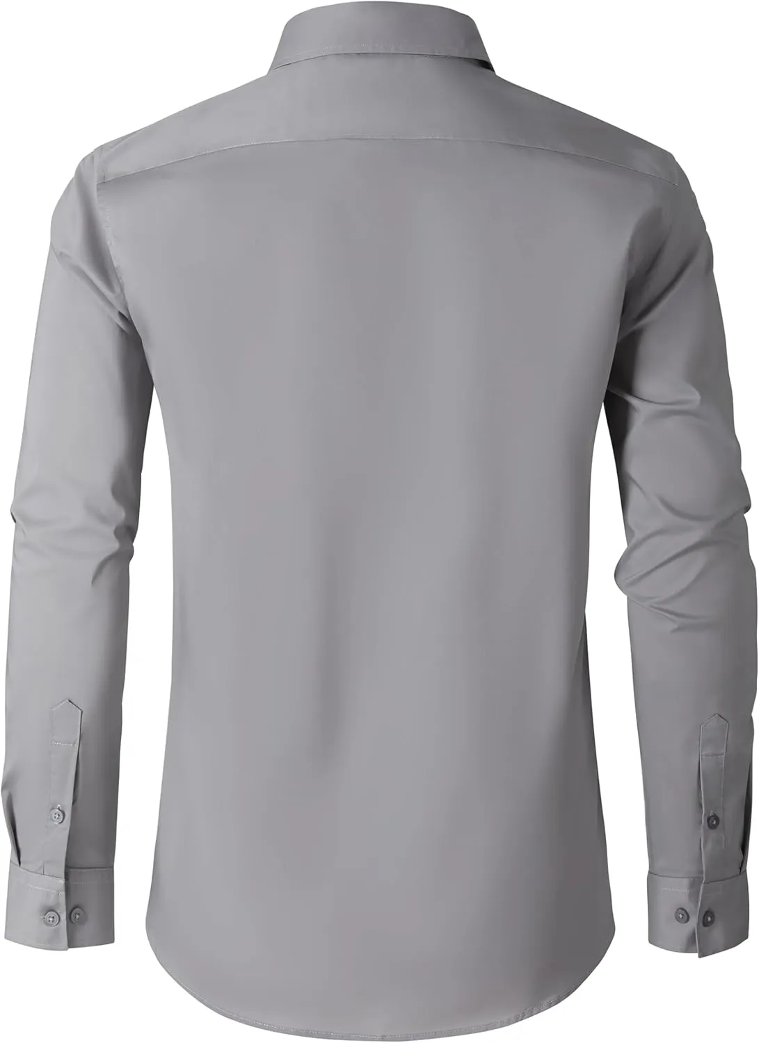 Mens Dress Shirts for Men Long Sleeve Wrinkle Free Button Down Shirt Formal Business Casual Shirts