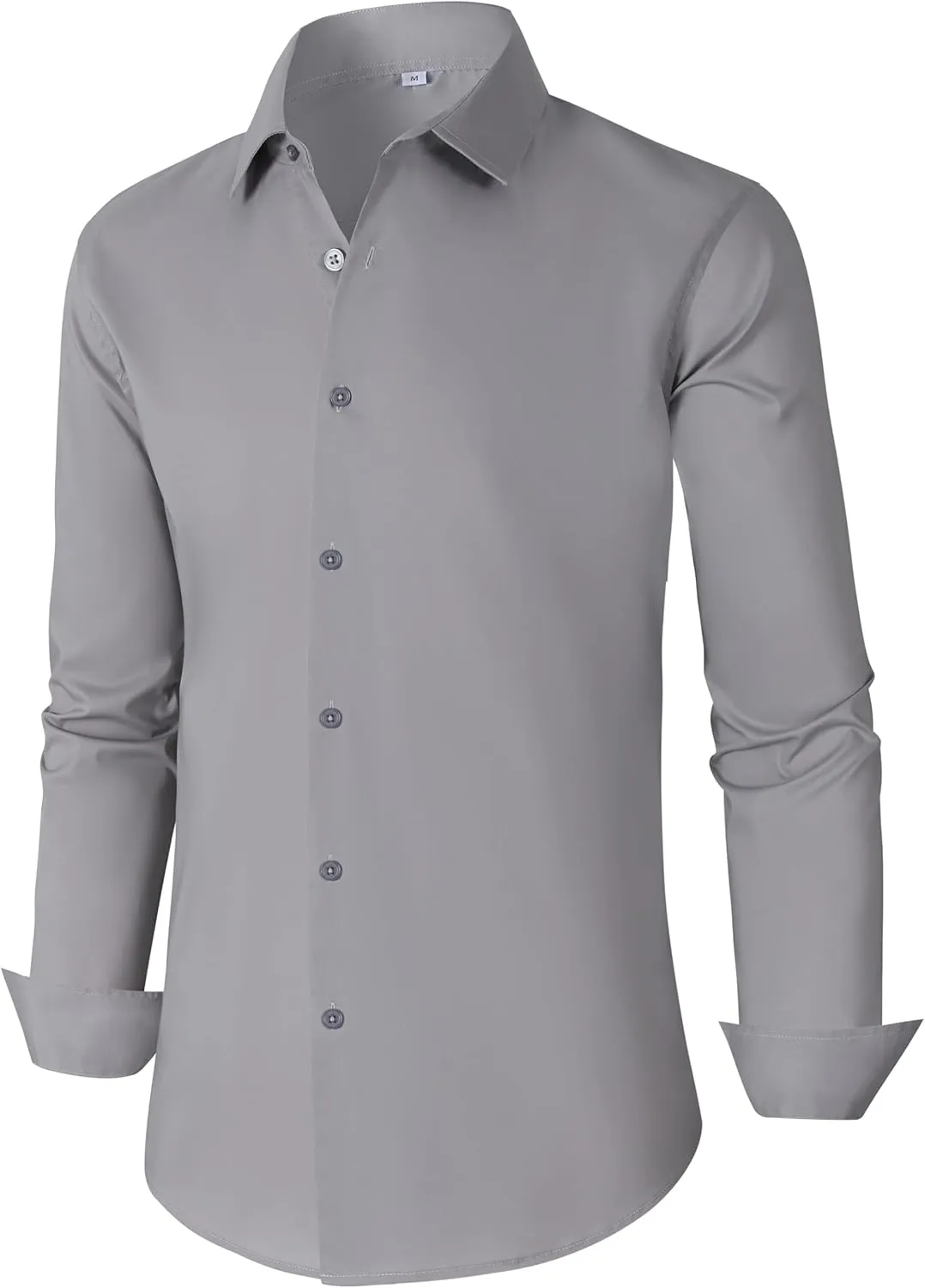 Mens Dress Shirts for Men Long Sleeve Wrinkle Free Button Down Shirt Formal Business Casual Shirts
