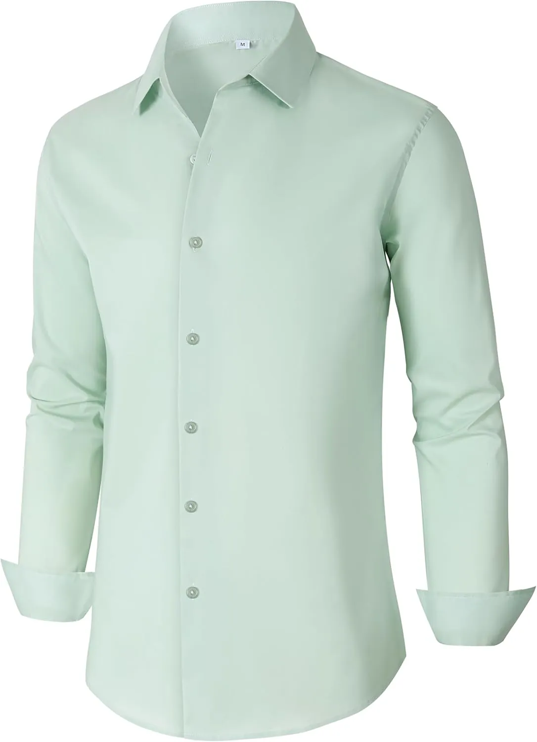 Mens Dress Shirts for Men Long Sleeve Wrinkle Free Button Down Shirt Formal Business Casual Shirts