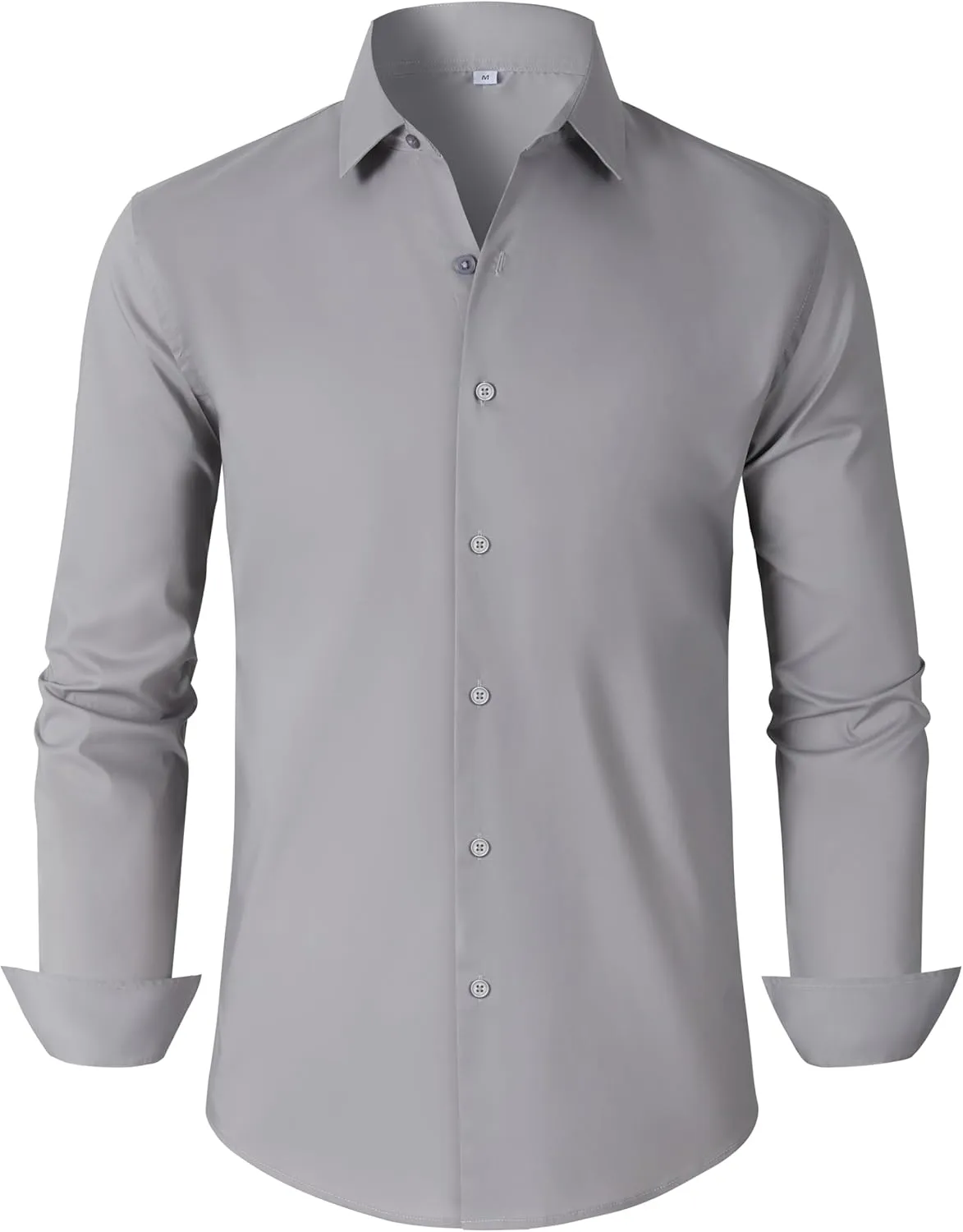 Mens Dress Shirts for Men Long Sleeve Wrinkle Free Button Down Shirt Formal Business Casual Shirts